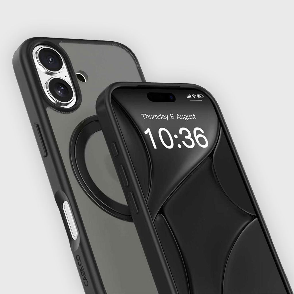 iPhone 17 Frost Case with 360 MagSafe Kickstand