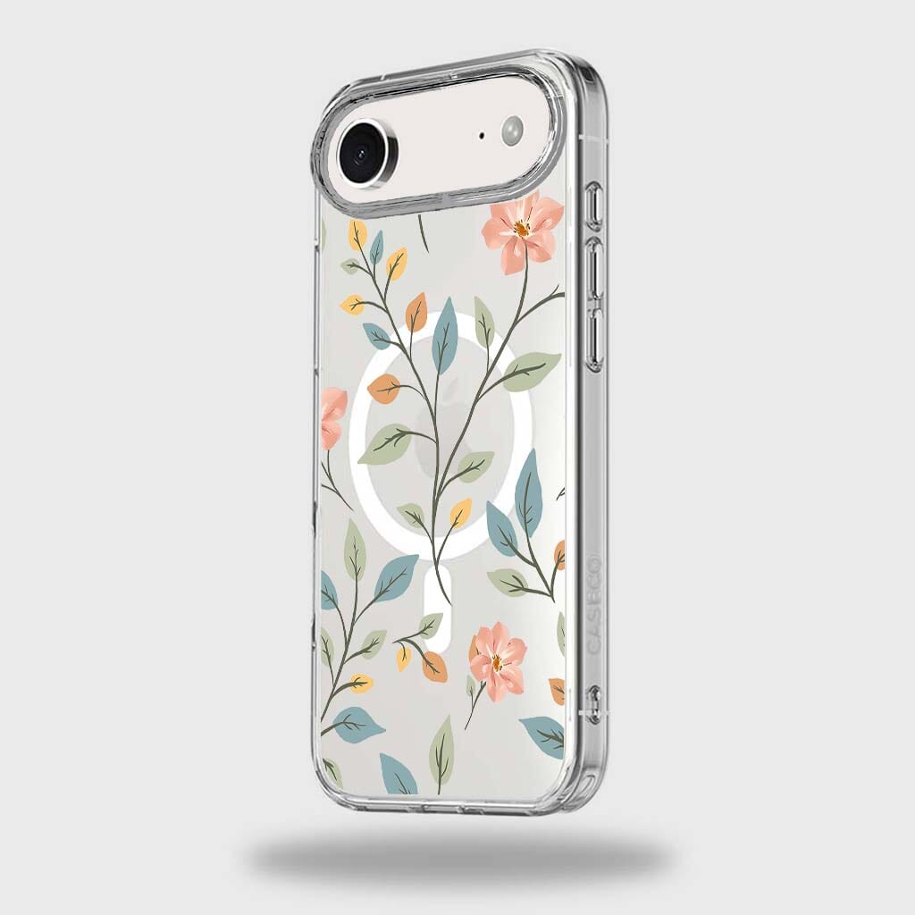 iPhone Air Easter Floral Clear Case With MagSafe