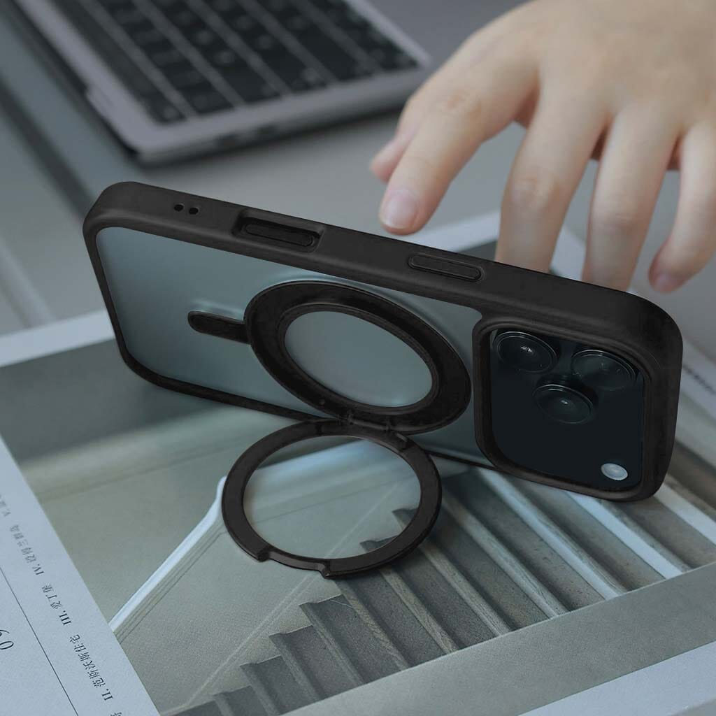 iPhone 17 Pro Frost Case with 360 MagSafe Kickstand