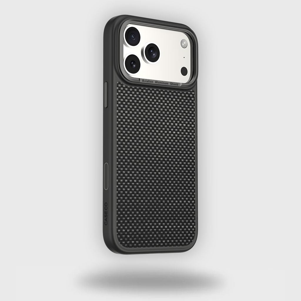 iPhone 17 Pro Max Aramid Fiber Weave Pattern Case