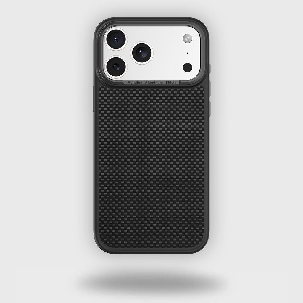 iPhone 17 Pro Aramid Fiber Weave Pattern Case – Caseco Inc