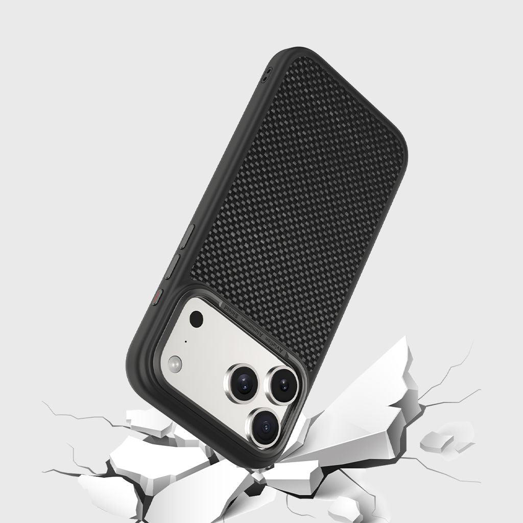 iPhone 17 Pro Aramid Fiber Weave Pattern Case