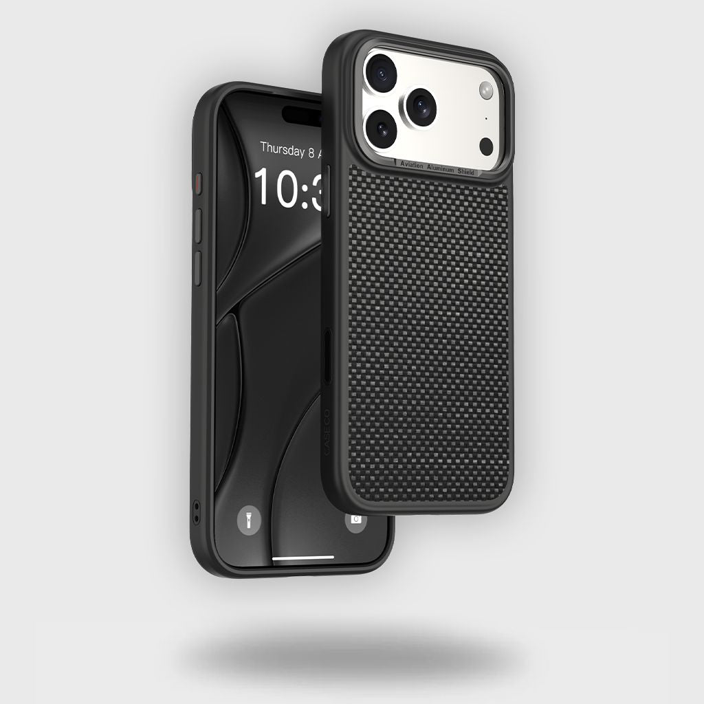 iPhone 17 Pro Aramid Fiber Weave Pattern Case