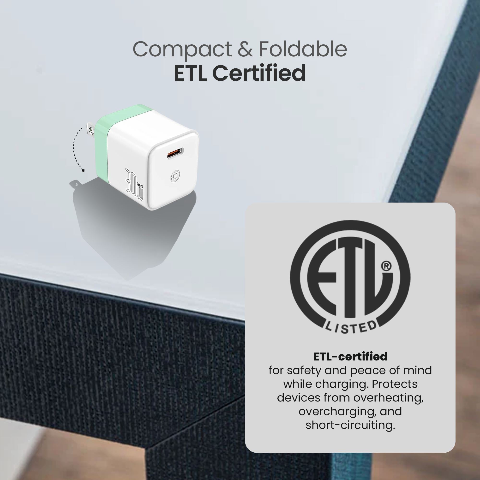 GaN 30W Wall Charger