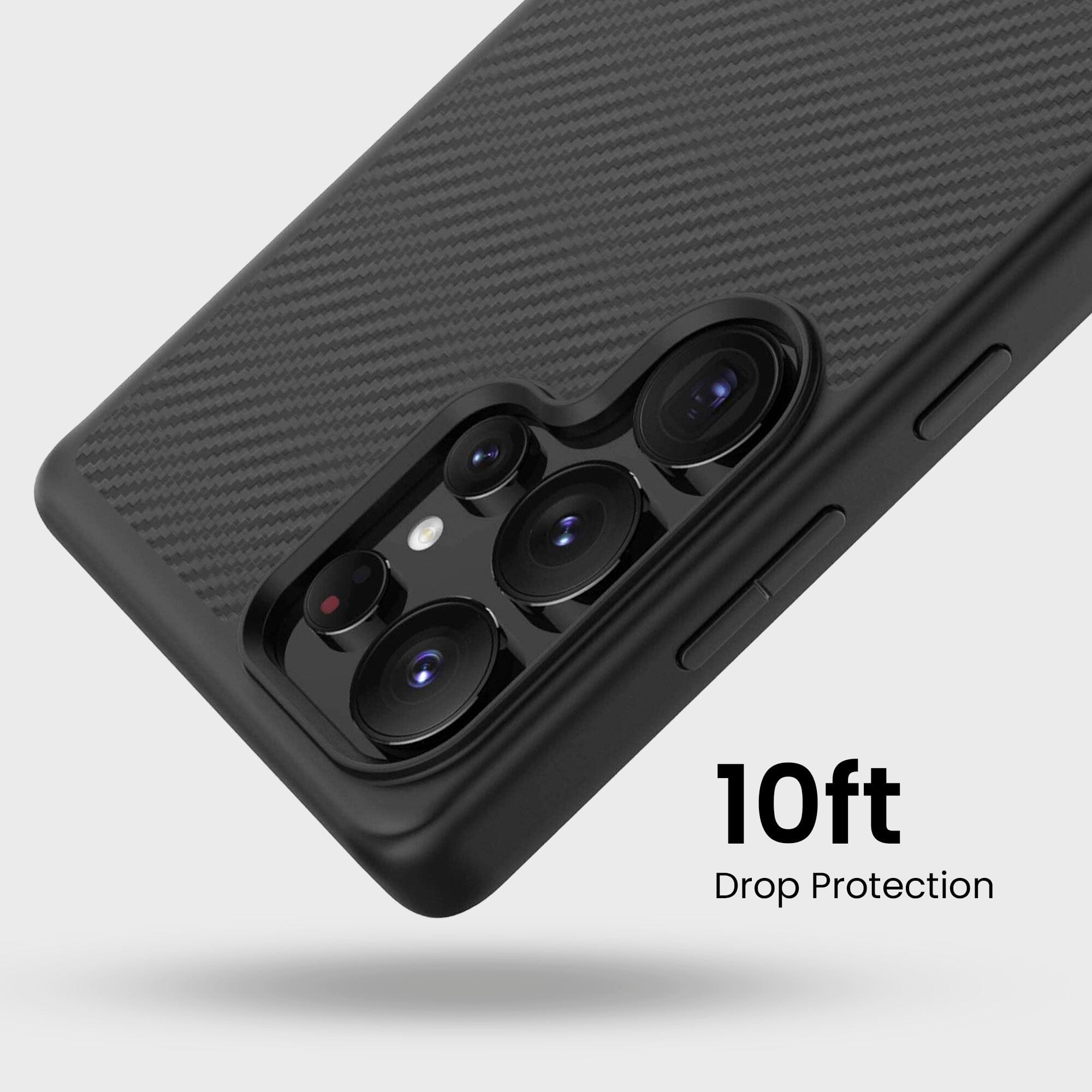Samsung Galaxy S25 Ultra Aramid Fiber Military-Grade Protective Case