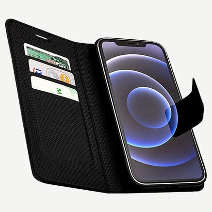 Case-Mate 3in1 Magnetic Wallet for iPhone [Card Holder] MagSafe Wallet  [Holds up to 2 Cards + Cash] Detachable Magnetic Phone Wallet with Stand -  for