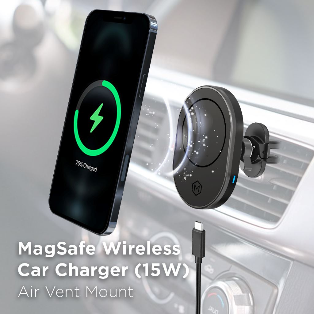 MagSafe Wireless Car Charger Air Vent Mount (Version 2.0)