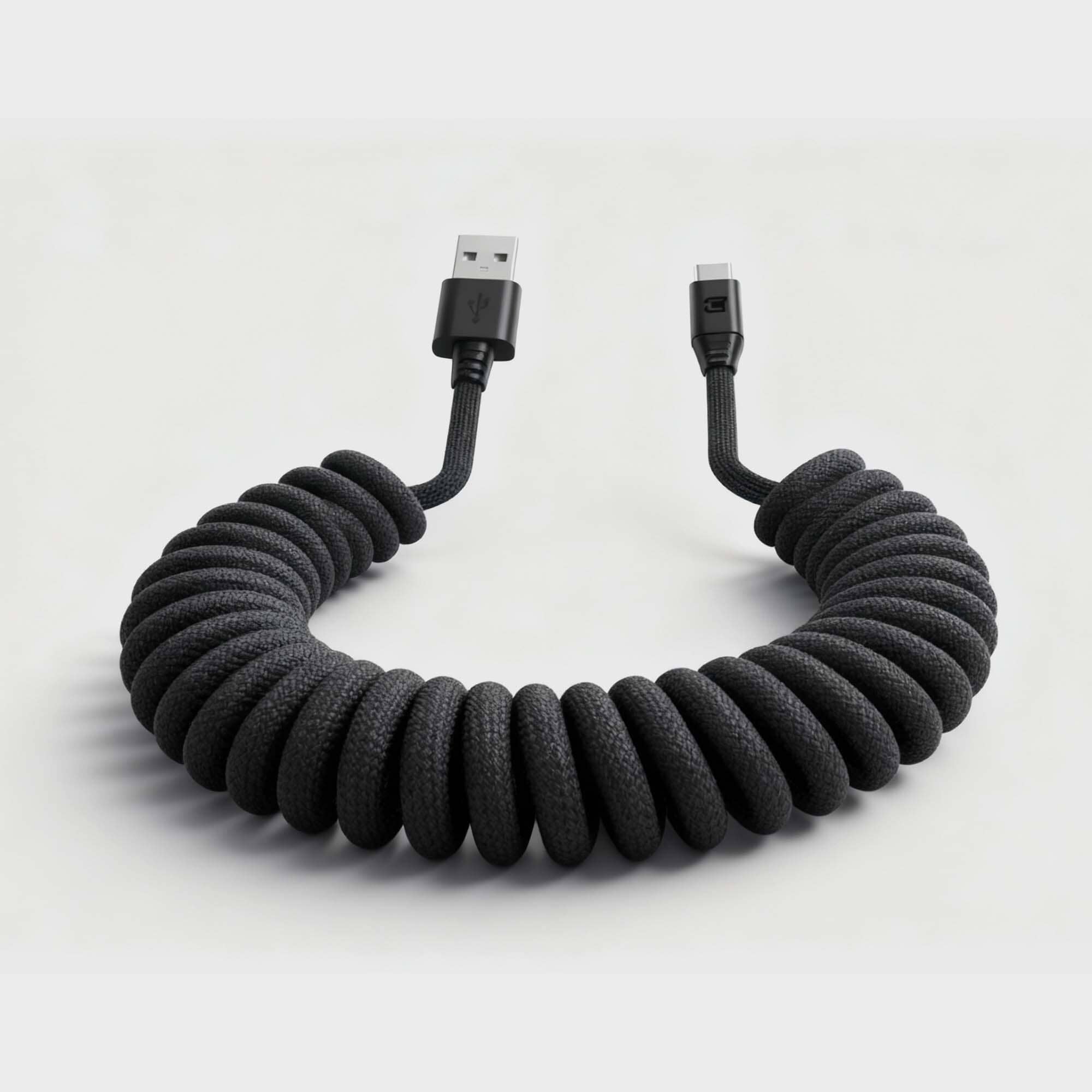 Road Ready Coil Cord (USB-A to USB-C)