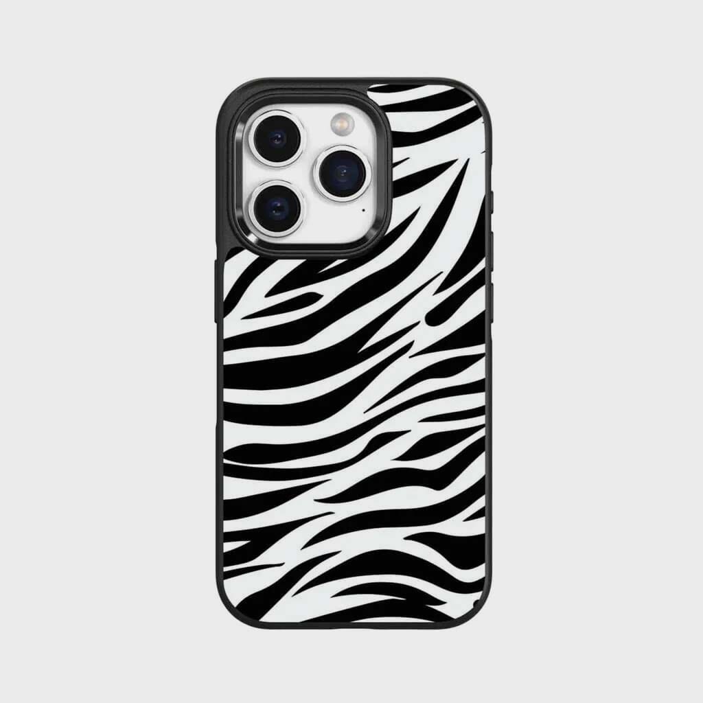 iPhone 15 Pro Max Case with MagSafe – Zebra iPhone 15 Pro Max Case with MagSafe – Zebra