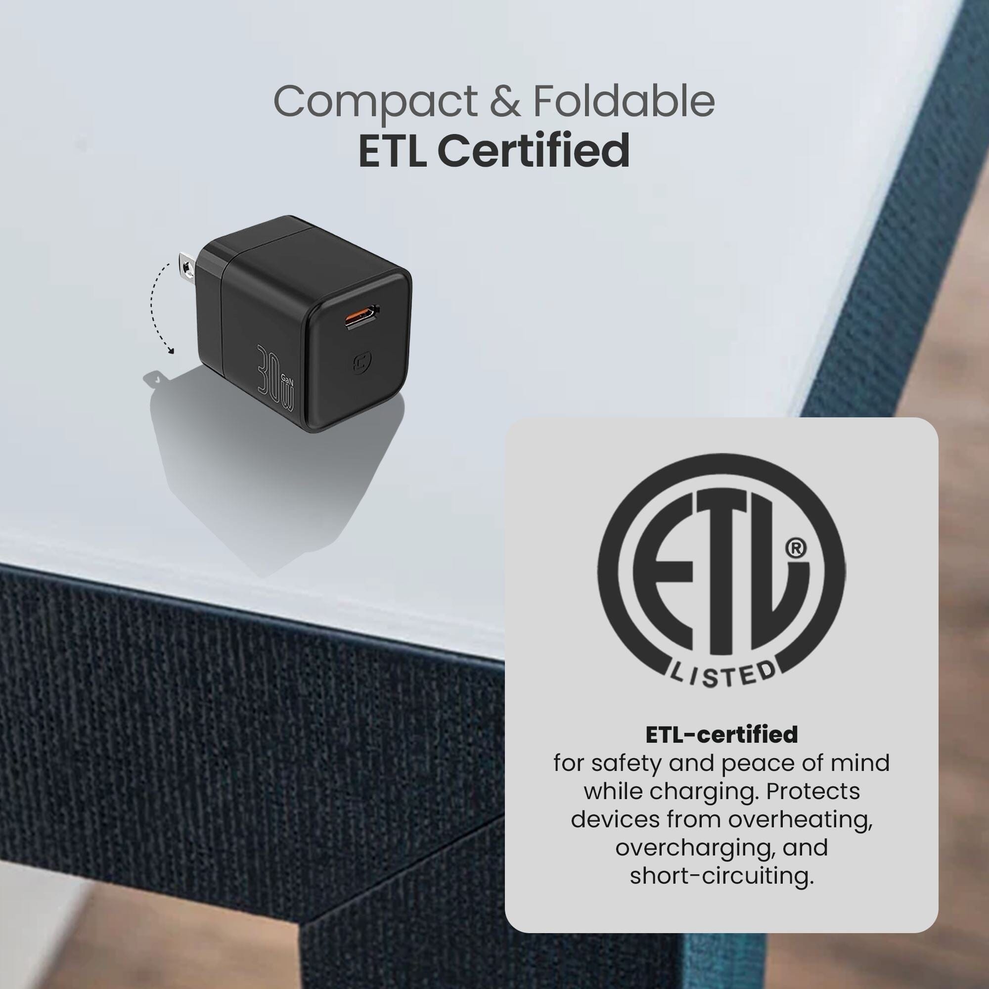 GaN 30W Wall Charger