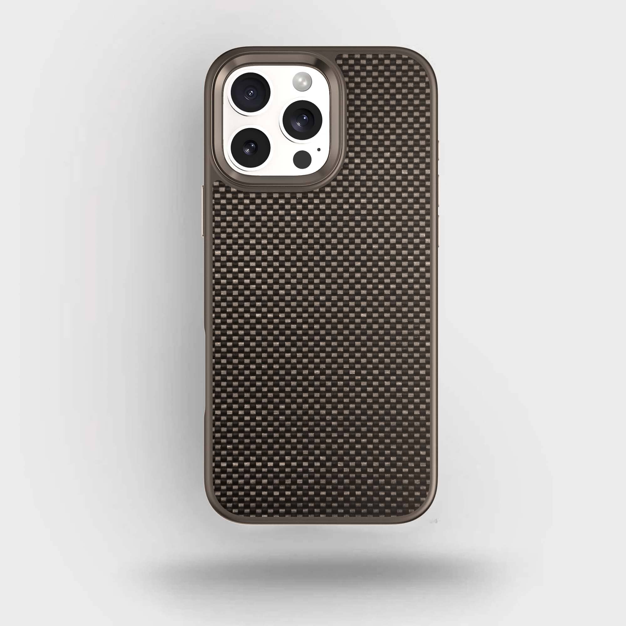iPhone 16 Pro Max Aramid Fiber Weave Pattern Case