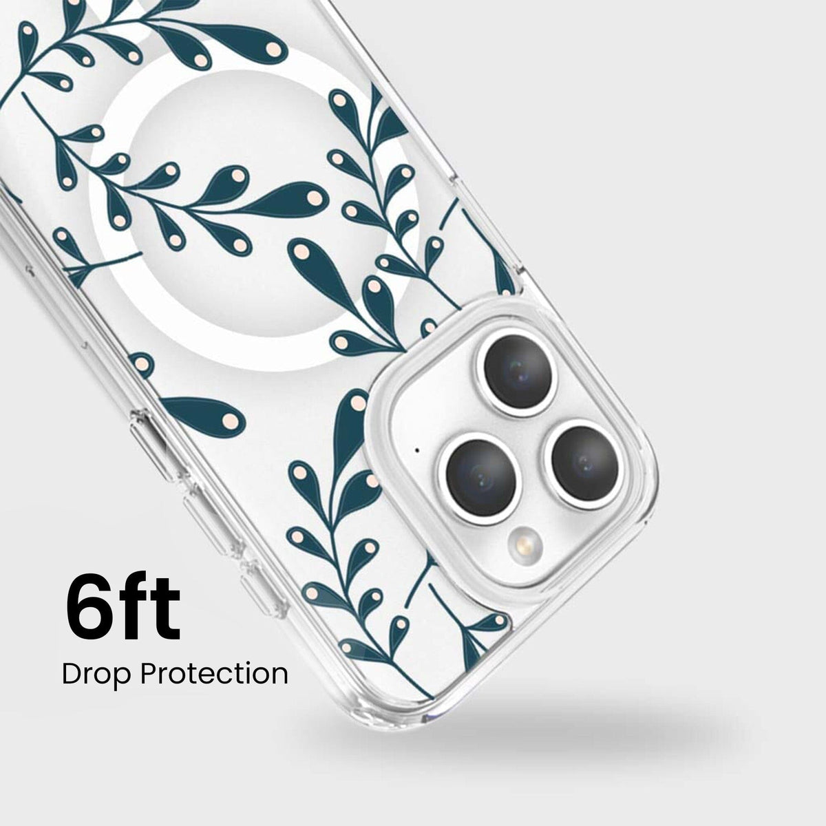 iPhone 15 Pro Max Clear Case - Lullaby Design