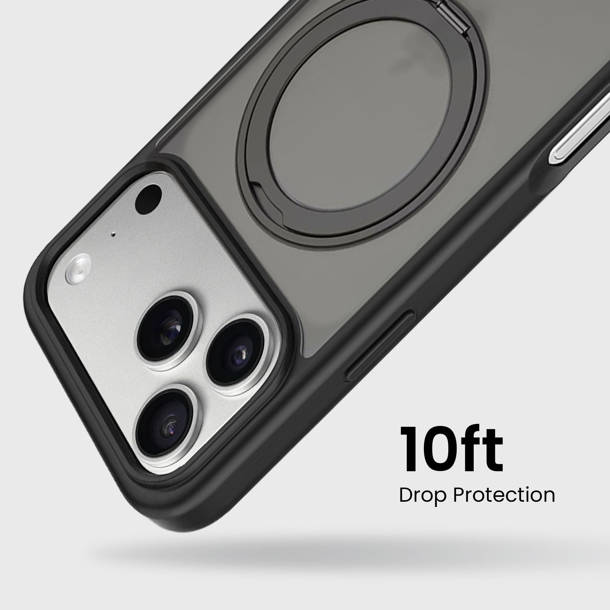 iPhone 17 Pro Max Frost Case with 360 MagSafe Kickstand