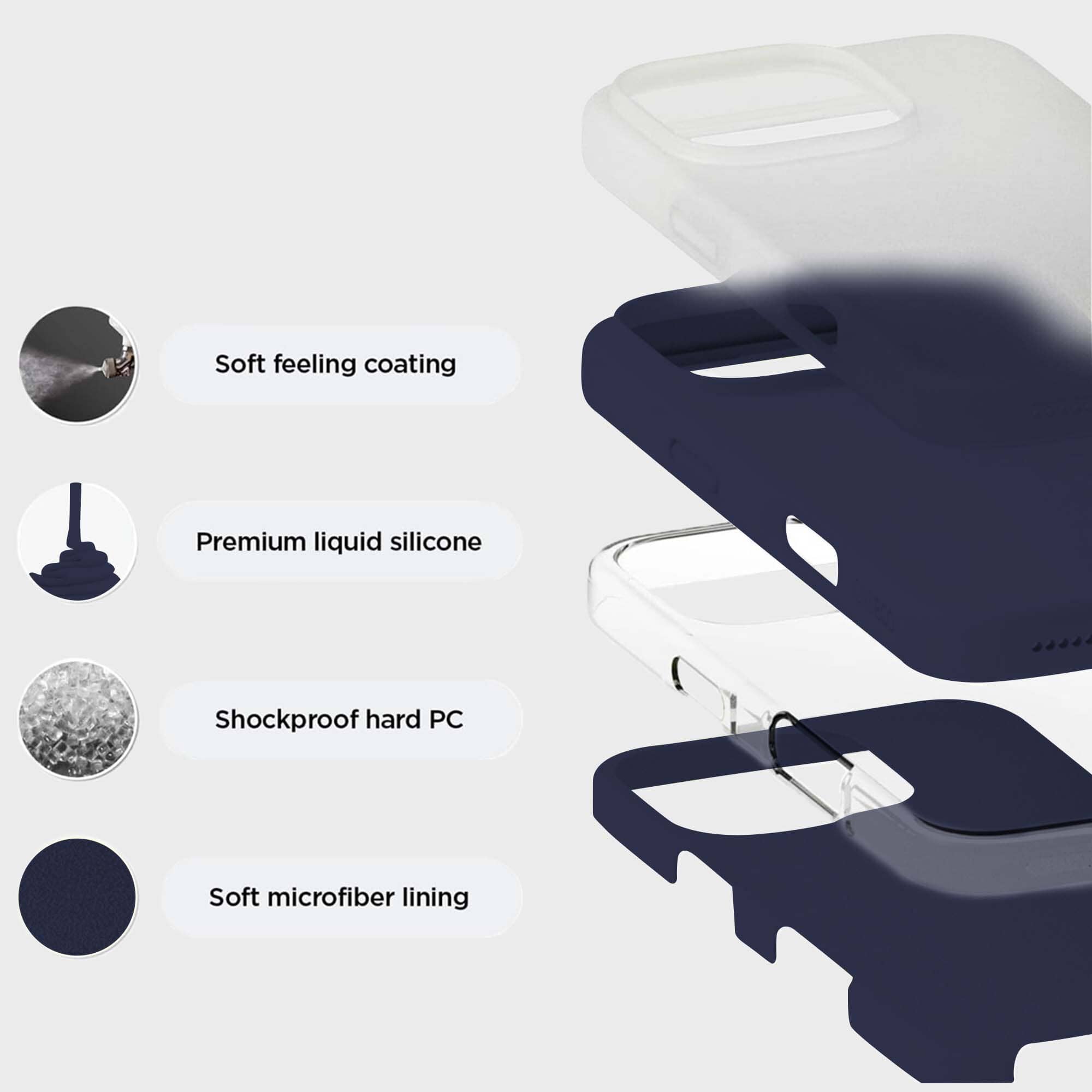 iPhone 16 Pro Max Silicone Case With MagSafe