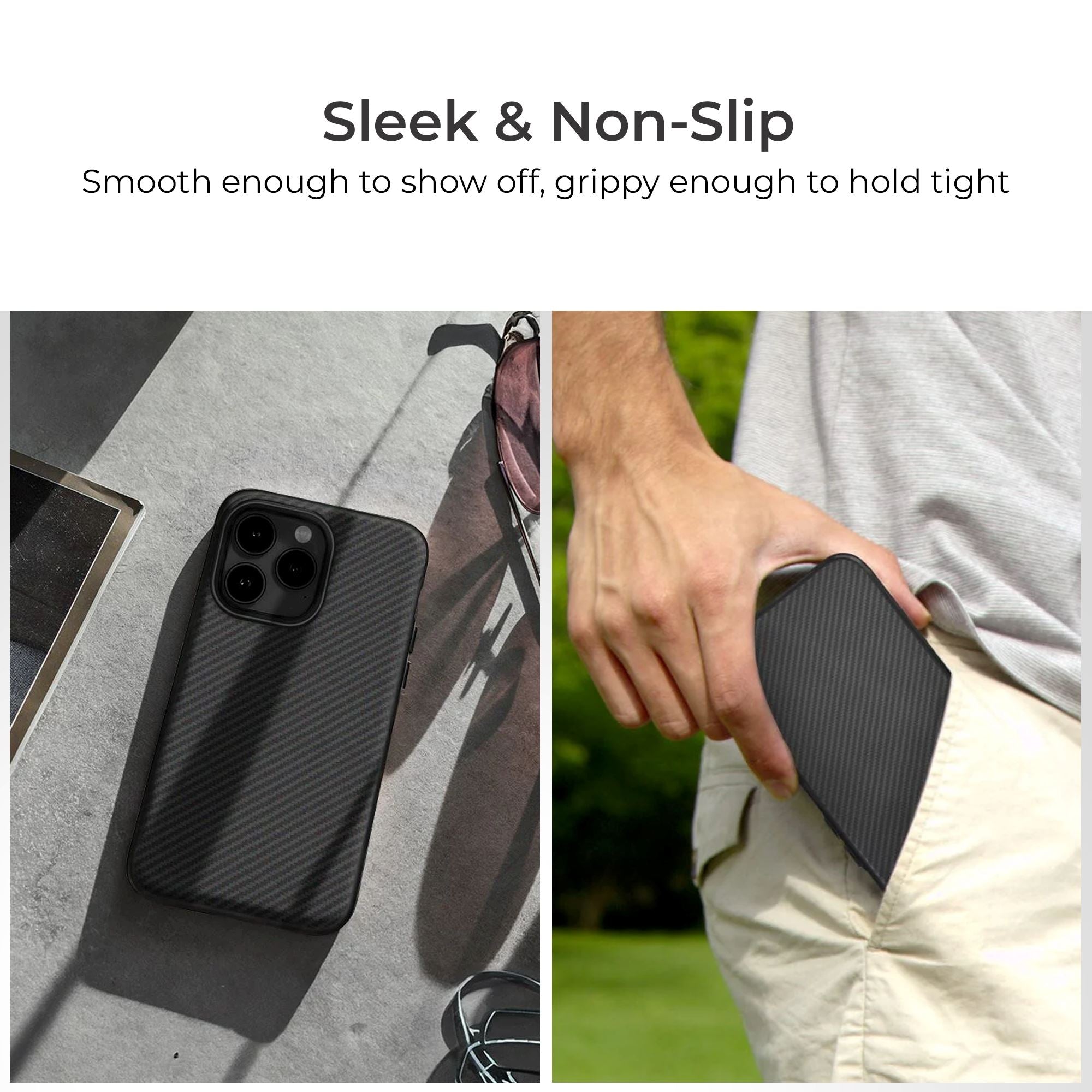 iPhone 16 Pro Aramid Fiber Military-Grade Protective Case