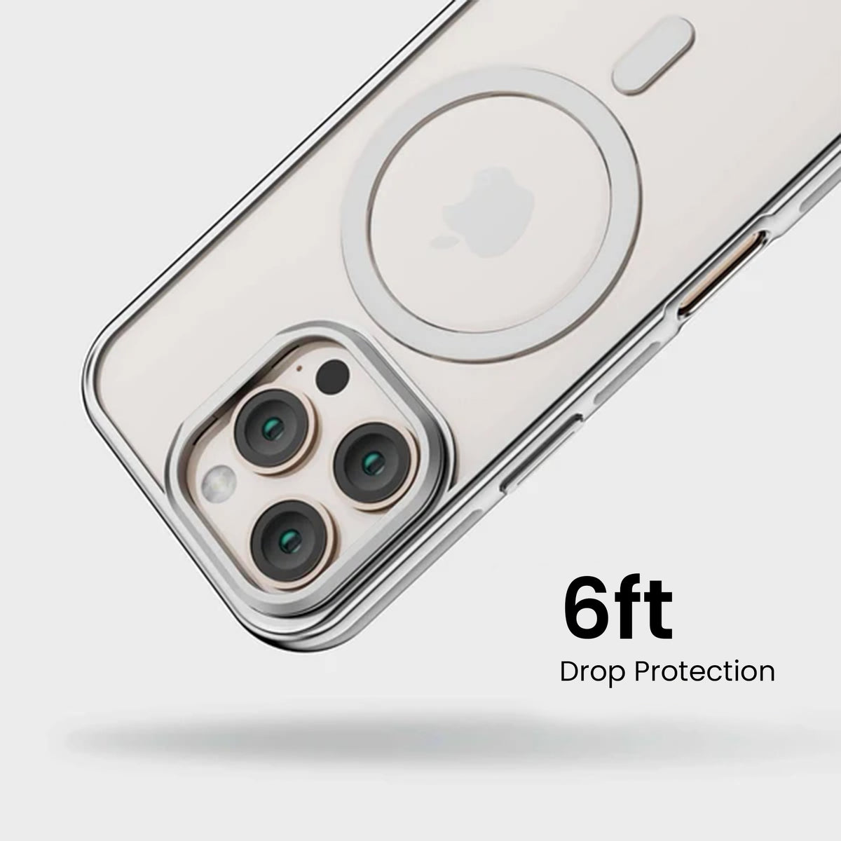 iPhone 16 Pro Max Frost Case with 360 MagSafe Kickstand