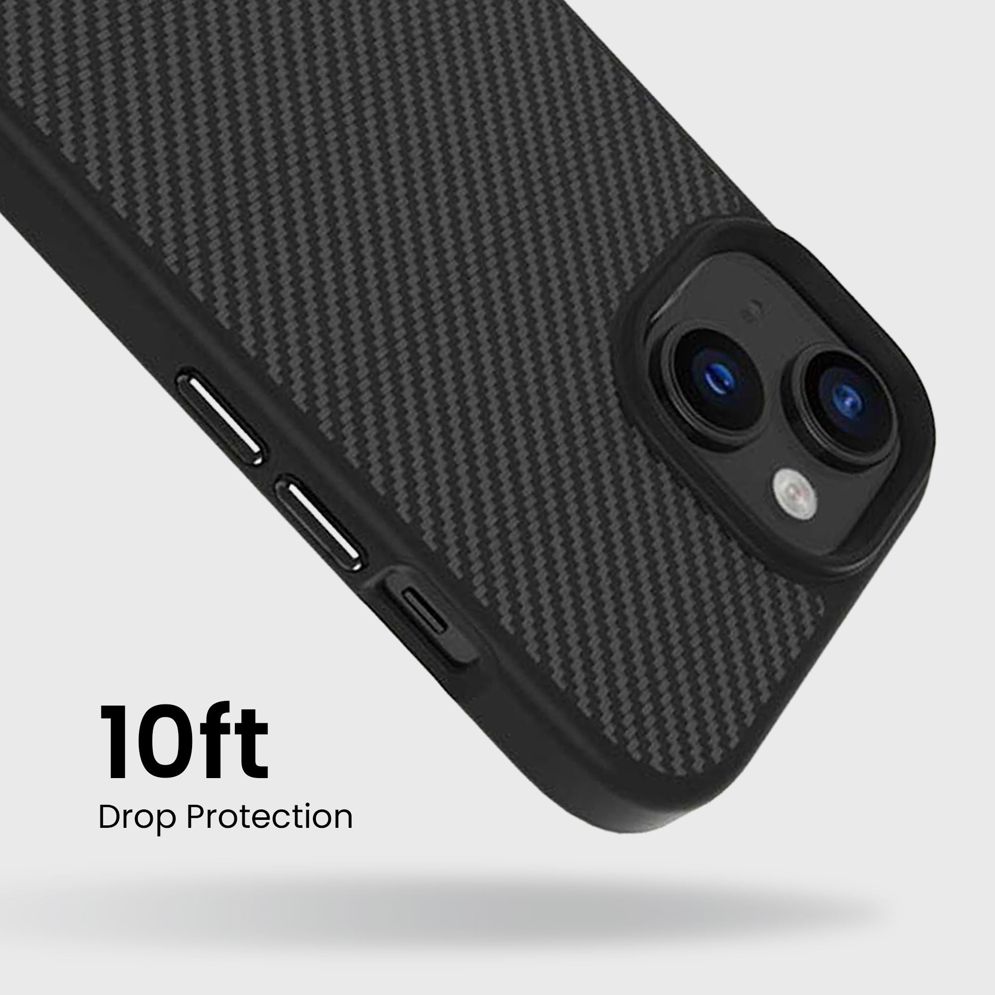 iPhone 15 Aramid Fiber Military-Grade Protective Case