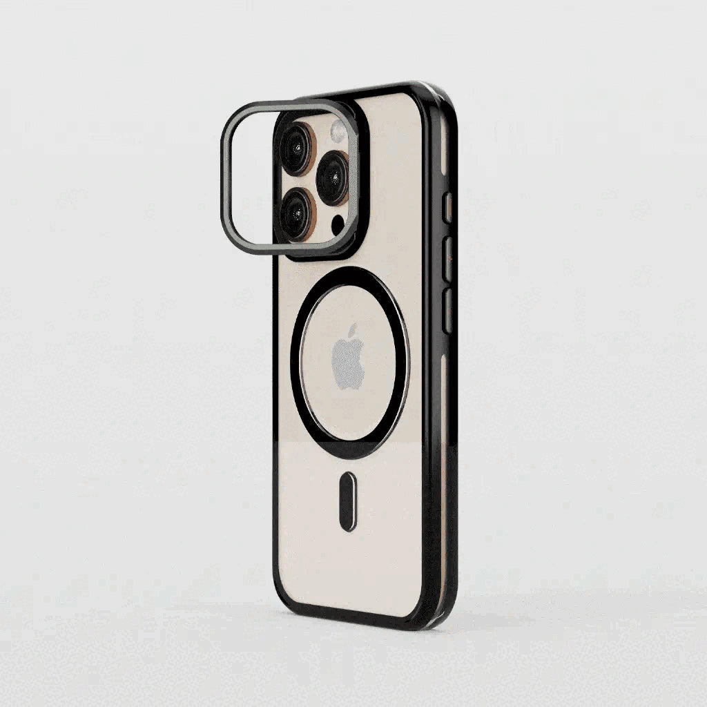 iPhone 16 Pro Anti Yellow Clear Case with Camera Kickstand