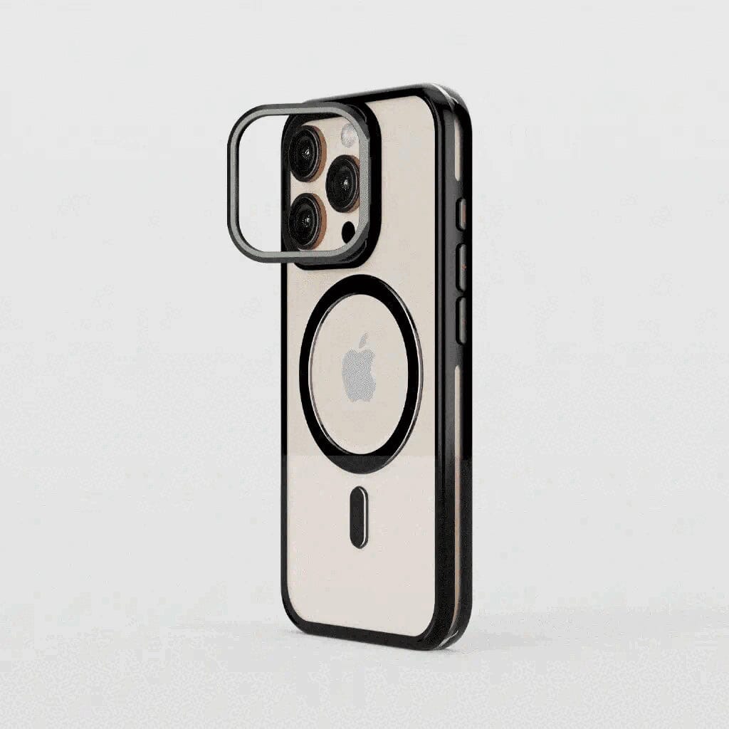 iPhone 16 Pro Anti Yellow Clear Case with Camera Kickstand