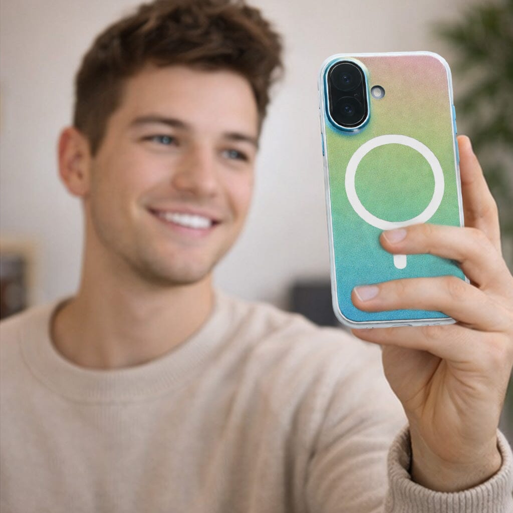 iPhone 17 Iridescent Clear Case