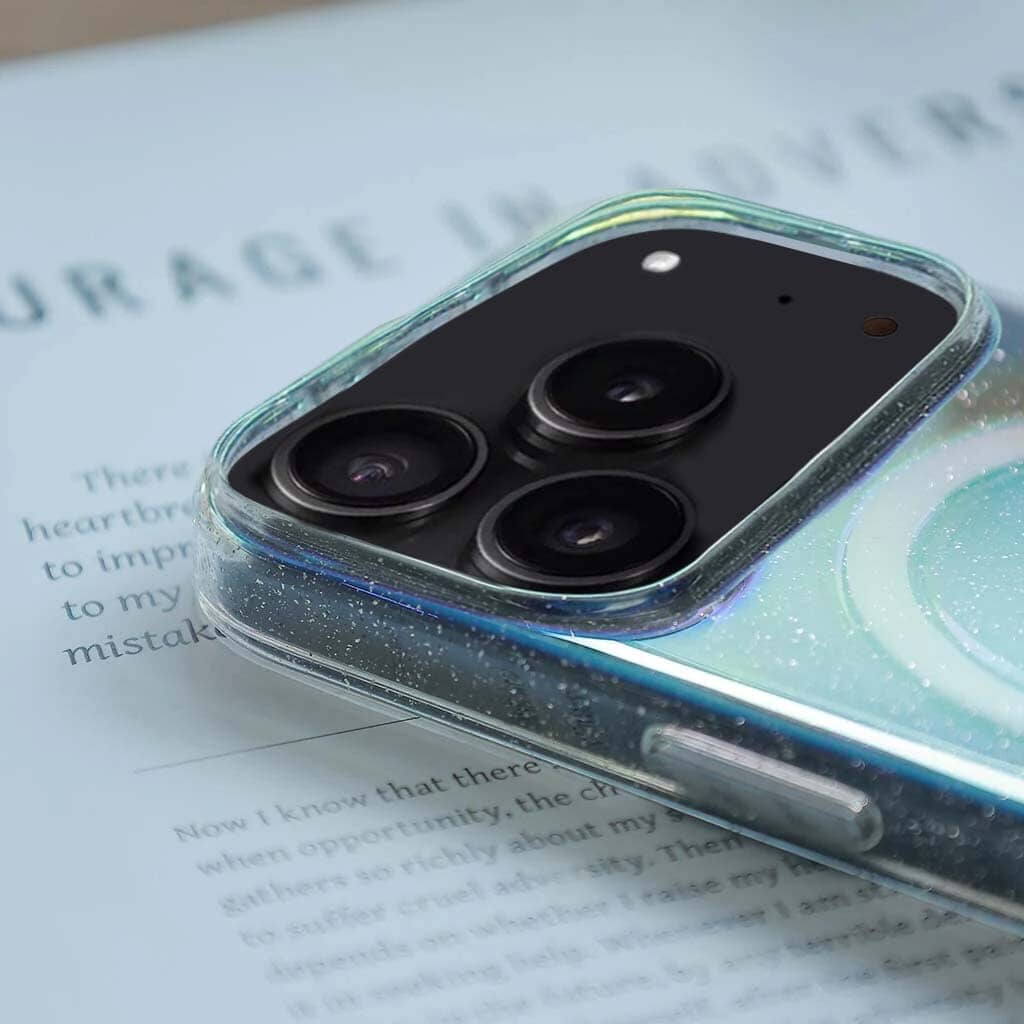 iPhone 17 Pro Iridescent Clear Case