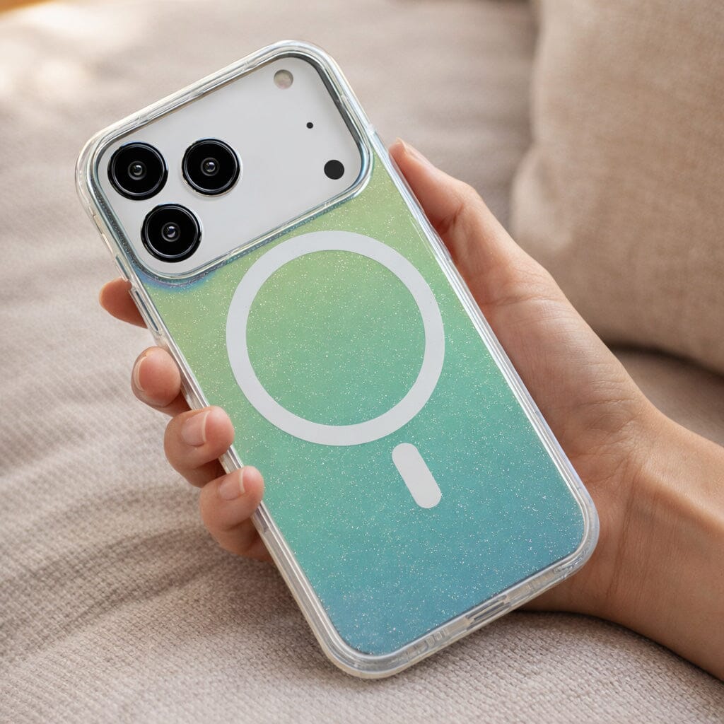 iPhone 17 Pro Max Iridescent Clear Case