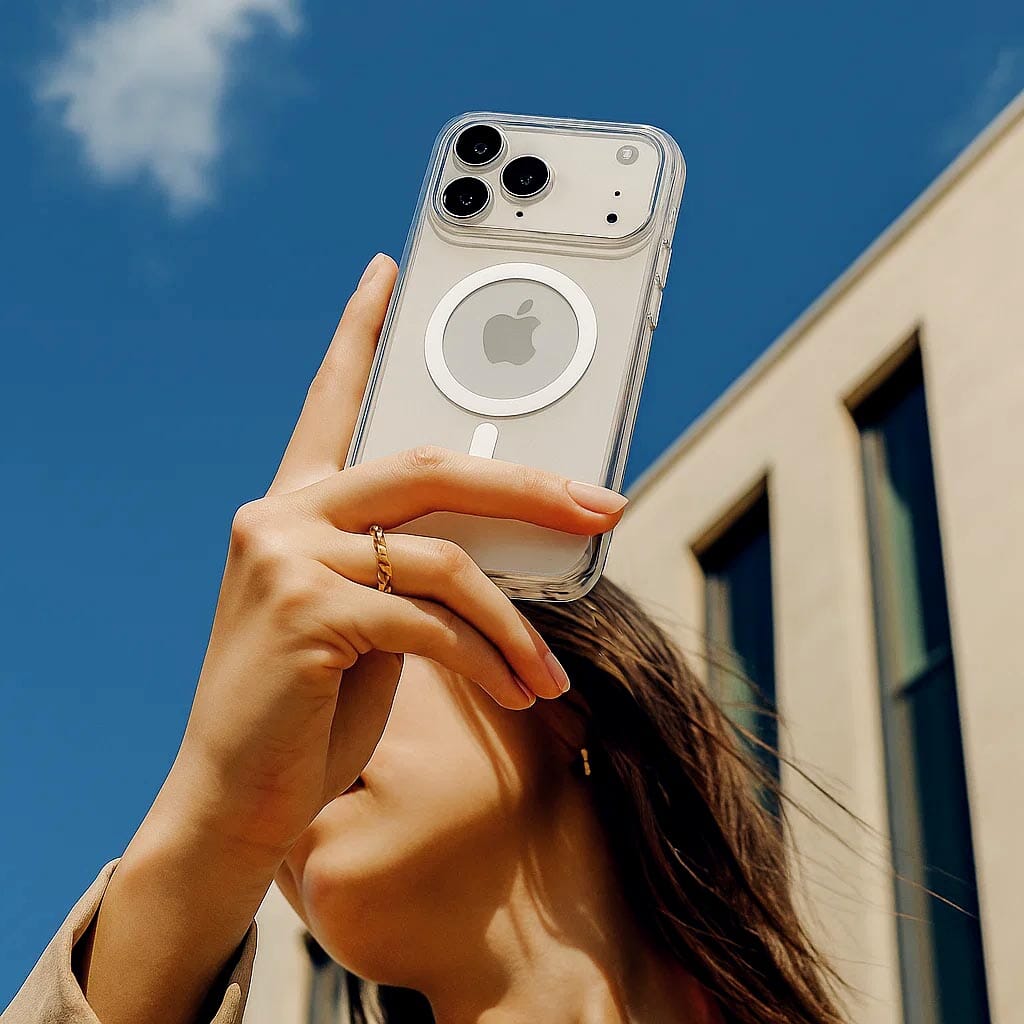 iPhone 17 Pro Max Clear Case with MagSafe