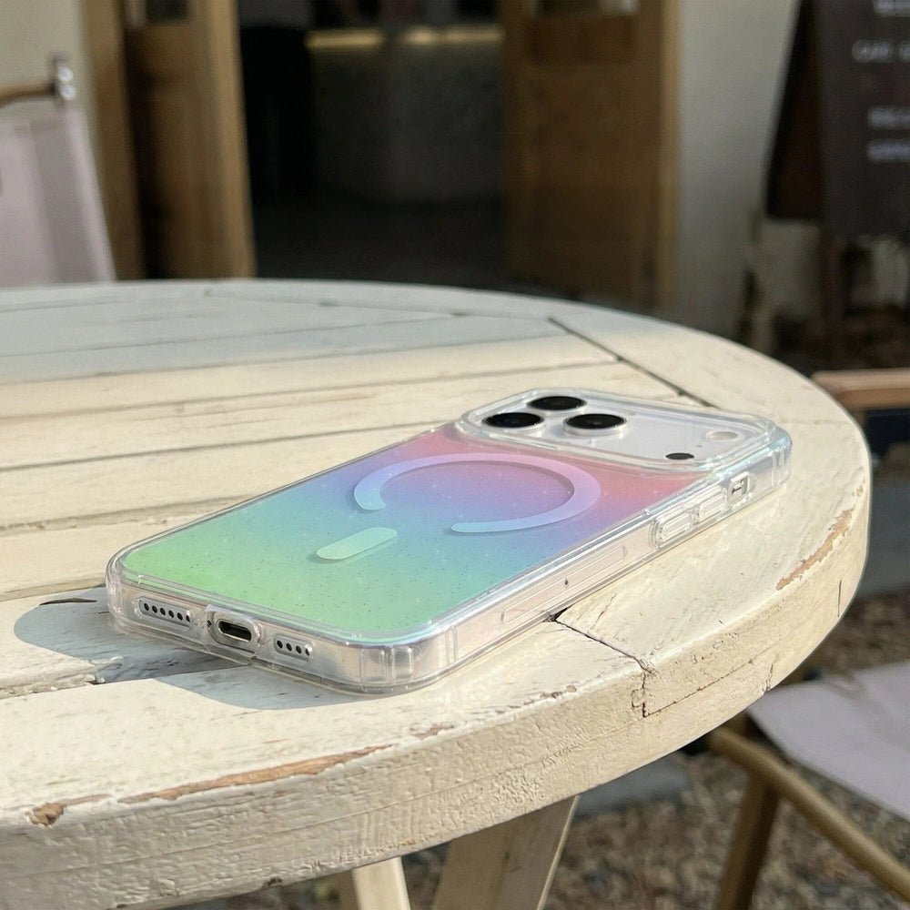 iPhone 18 Pro Iridescent Clear Case