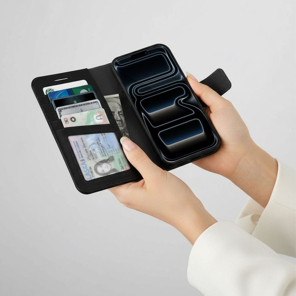 iPhone 18 Pro Max Wallet Case with MagSafe