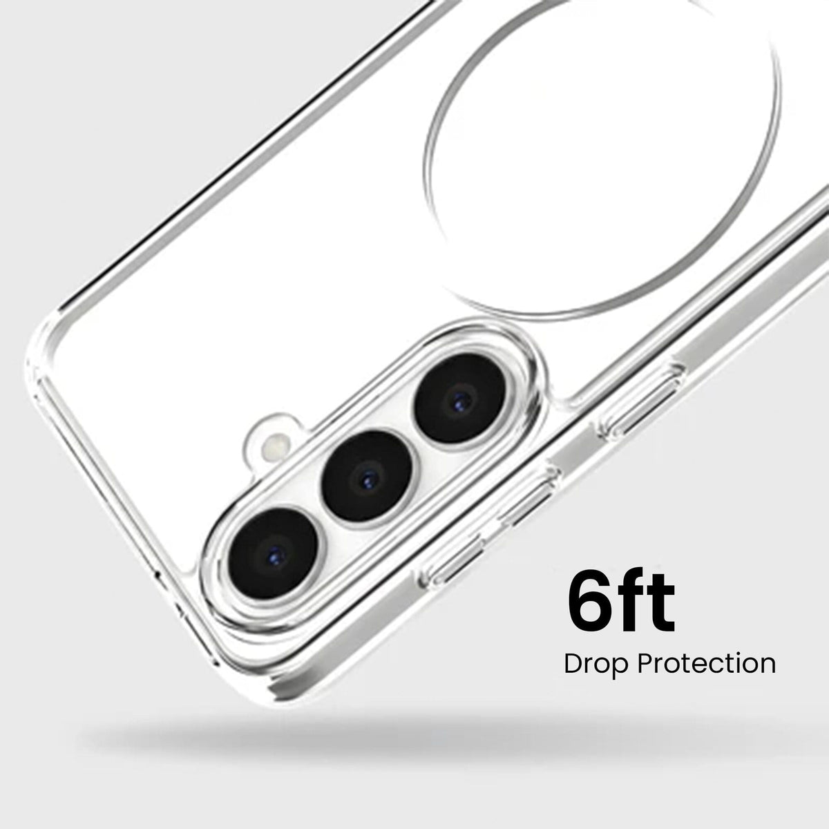 Samsung Galaxy S26 Clear Case with MagSafe