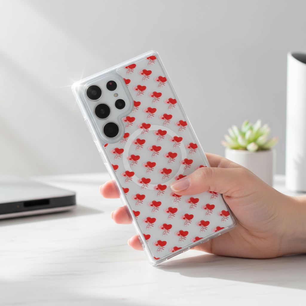 Samsung Galaxy S26 Ultra Clear Design Case - Sweetheart