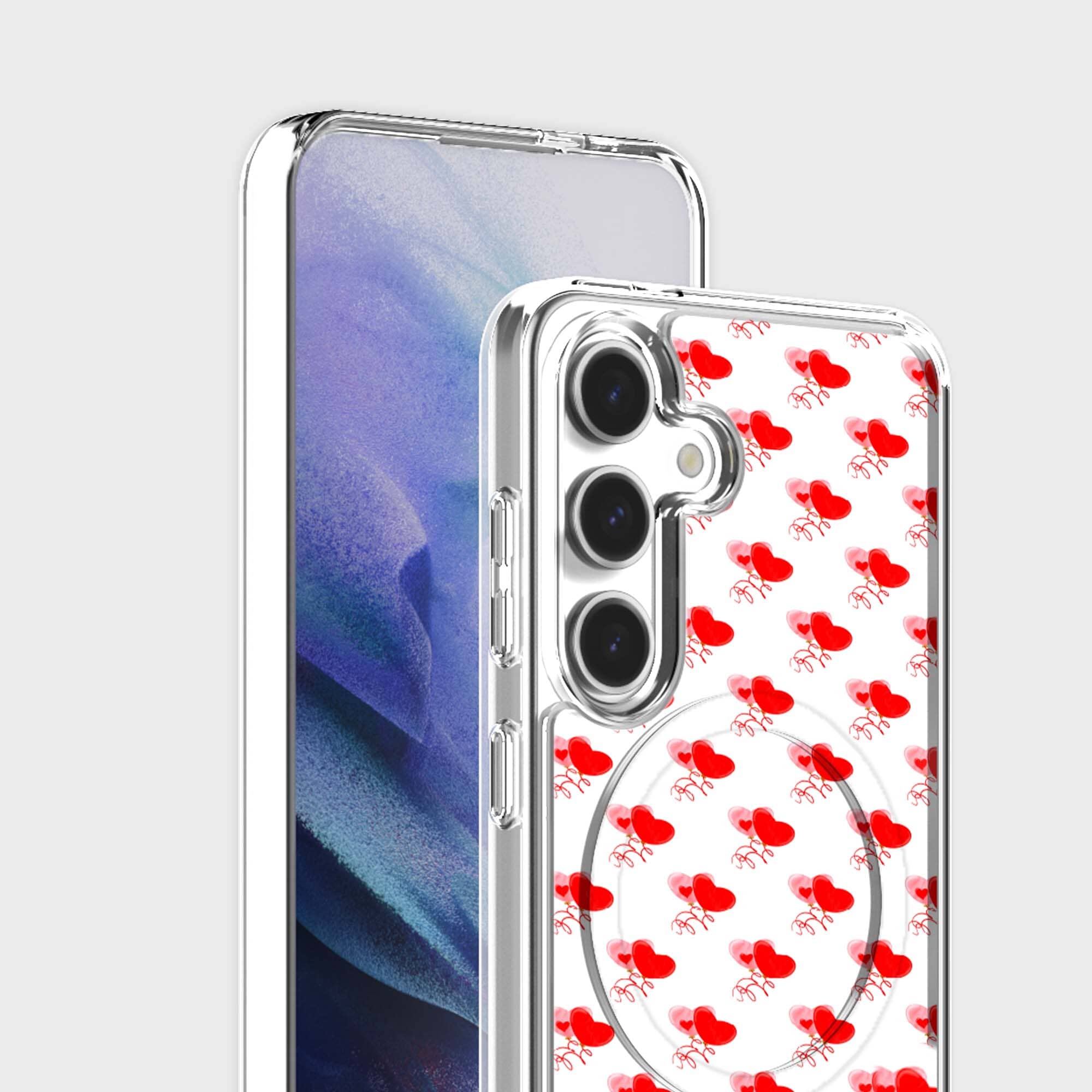 Samsung Galaxy S26 Clear Design Case - Sweetheart