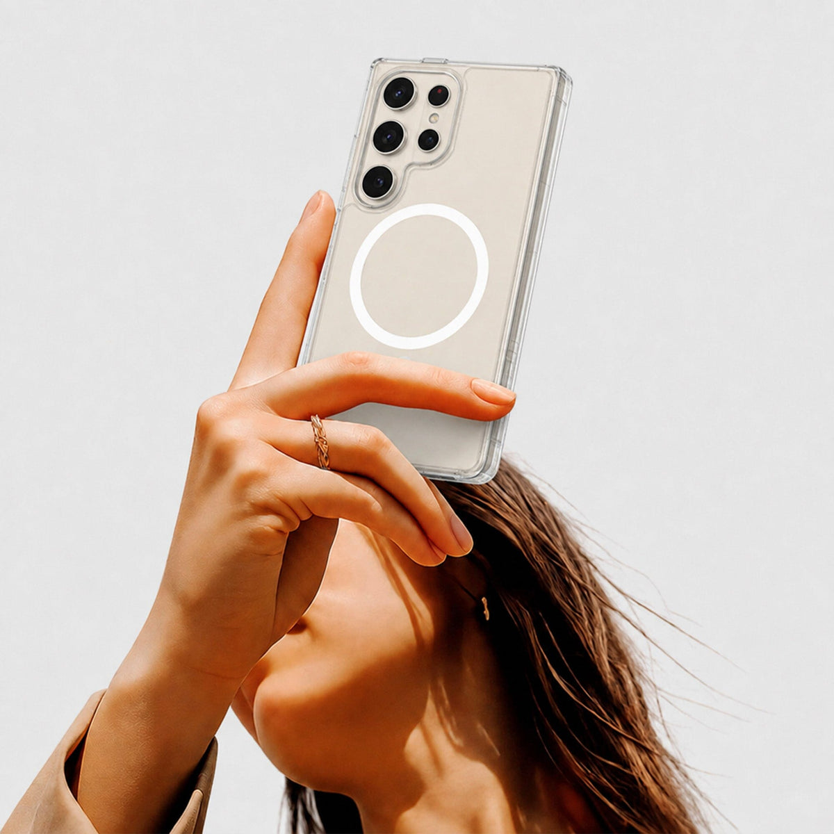 Samsung Galaxy S26 Ultra Clear Case with MagSafe
