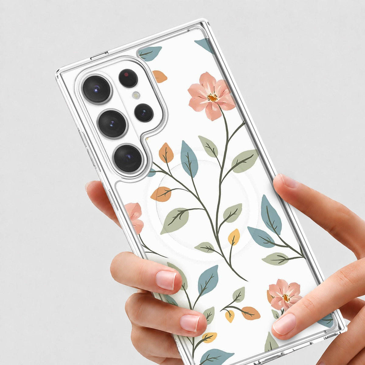 Samsung Galaxy S26 Ultra Easter Floral Clear Case