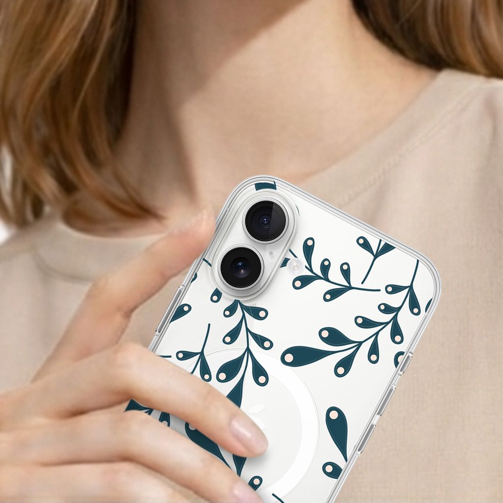 iPhone 16 Clear Case - Lullaby Design