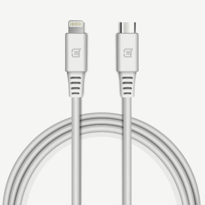 Apple Certified Lightning to Type C USB Cable - 1 Meter - White Charge/Sync Cables Caseco
