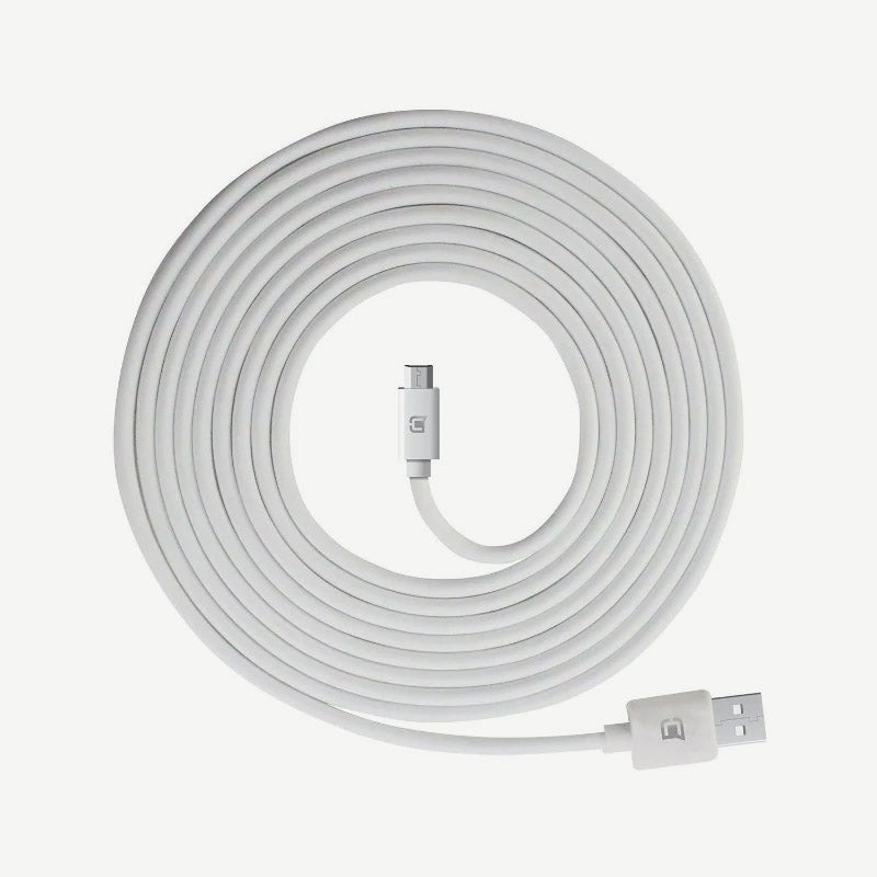 Charging and Transfer Micro USB Cable - 3 Meter Charge/Sync Cables Caseco