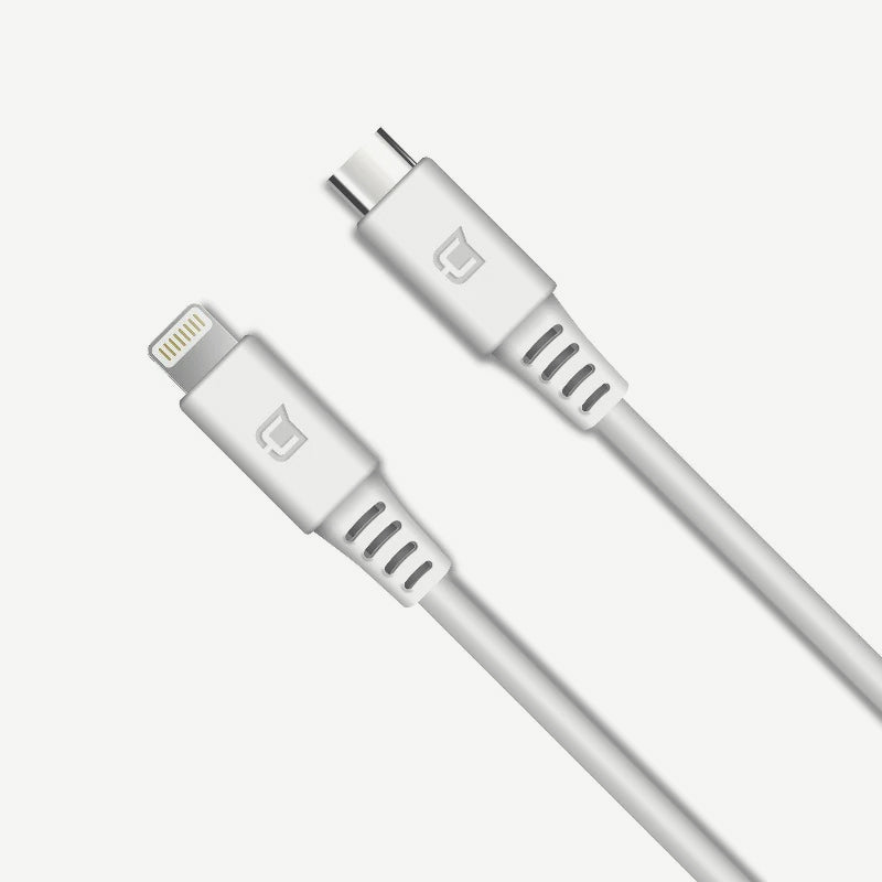 Apple Certified Lightning to Type C USB Cable - 1 Meter - White Charge/Sync Cables Caseco