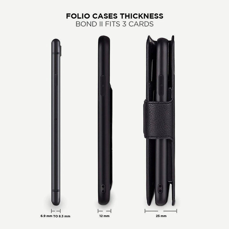 Magnetic iPhone 12 Pro Max case thickness comparison