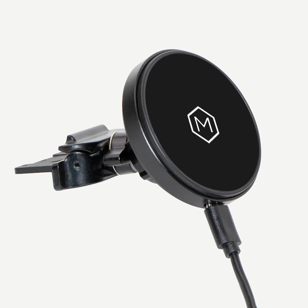 Car Mount MagSafe Wireless Charger for Apple iPhone, Dash and Vent  Wireless Charger for Car