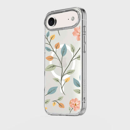 iPhone Air Easter Floral Clear Case With MagSafe