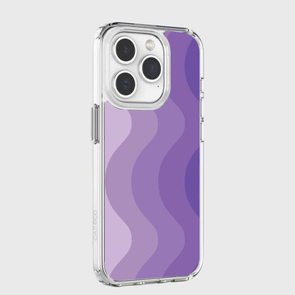 iPhone 15 Pro Max Case With MagSafe - Purple Wave