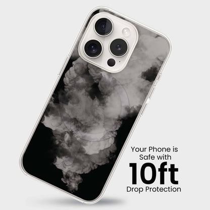 iPhone 15 Pro Case With MagSafe - White Cloud