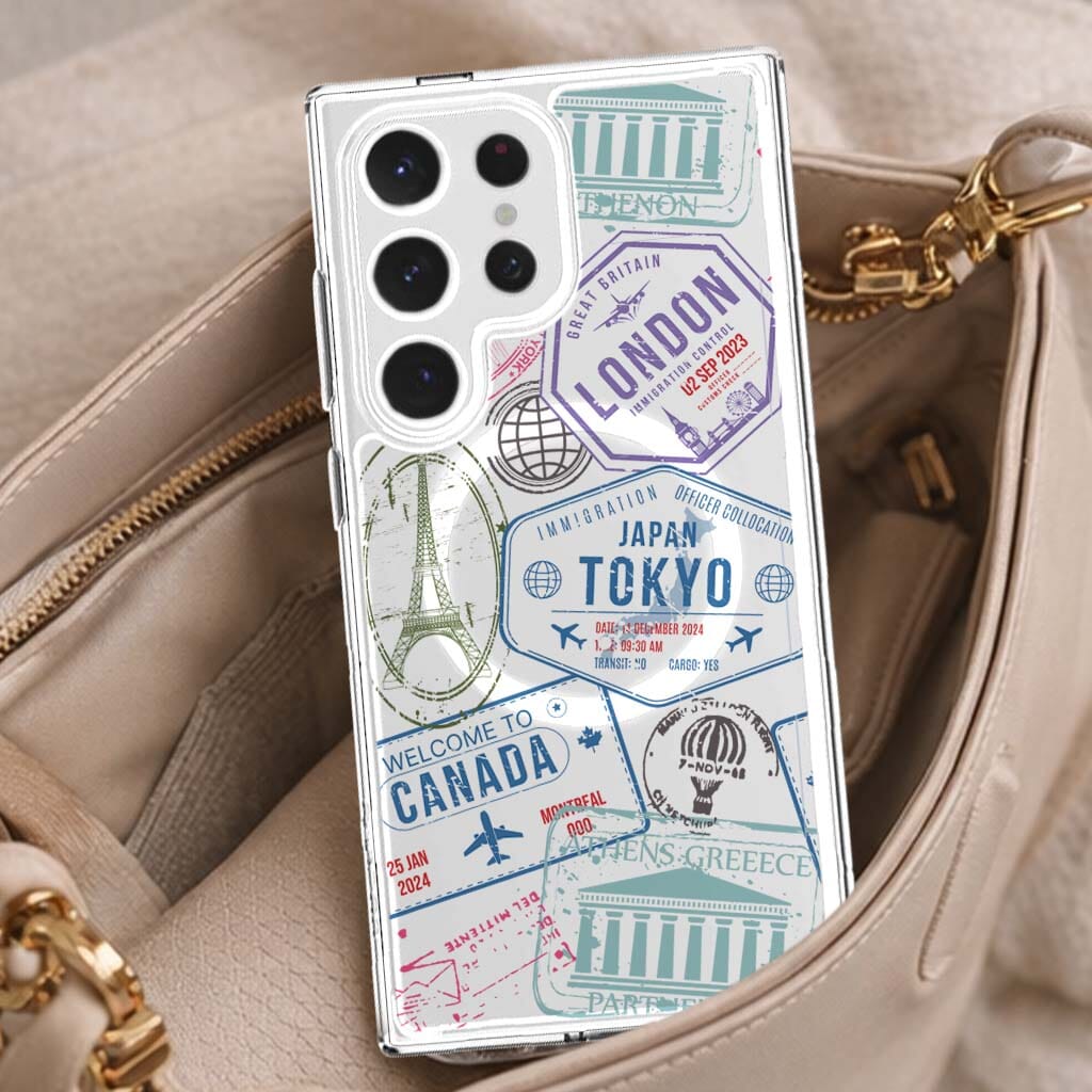 Samsung Galaxy S25 Ultra Clear Case - Study Abroad
