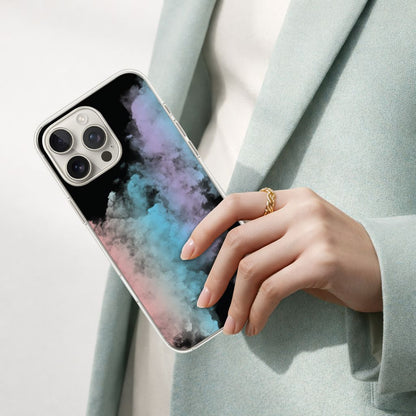 iPhone 16 Pro Max Case With MagSafe - Rainbow Cloud