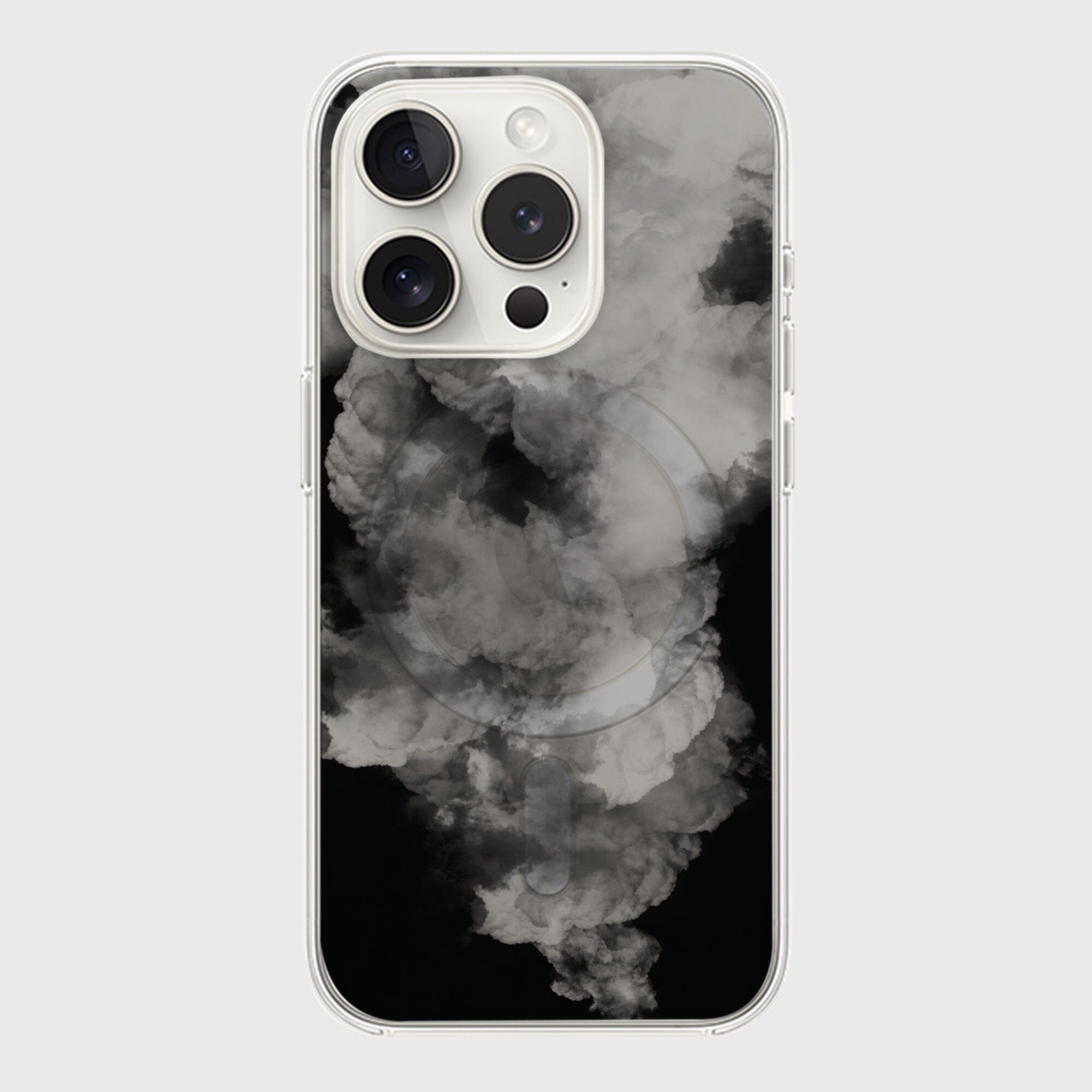 iPhone 15 Pro Max Case With MagSafe - White Cloud