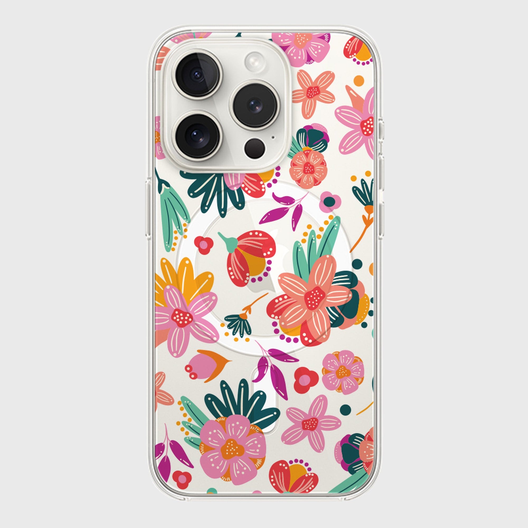 iPhone 15 Pro Max Case With MagSafe - Spring Flower