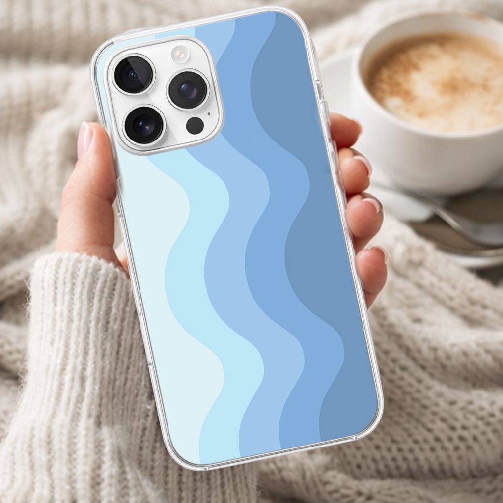 iPhone 16 Pro Max Case With MagSafe - Blue Wave