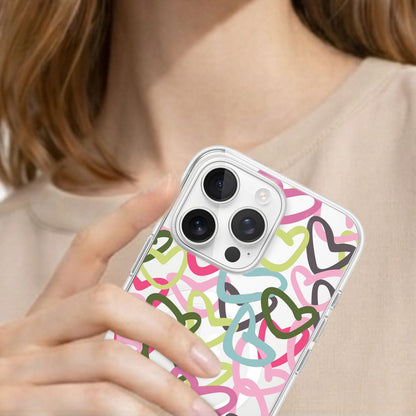 iPhone 16 Pro Max Clear Case - Graffiti Design