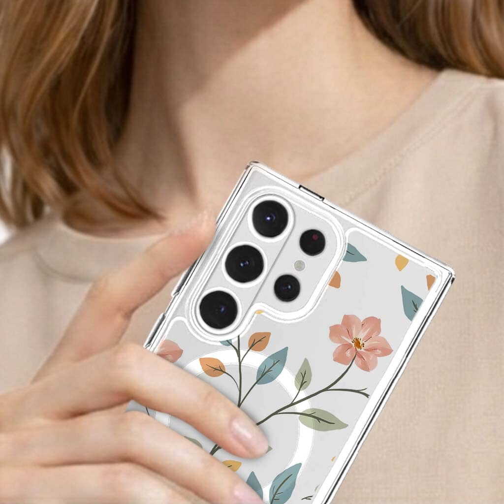 Samsung Galaxy S26 Ultra Easter Floral Clear Case